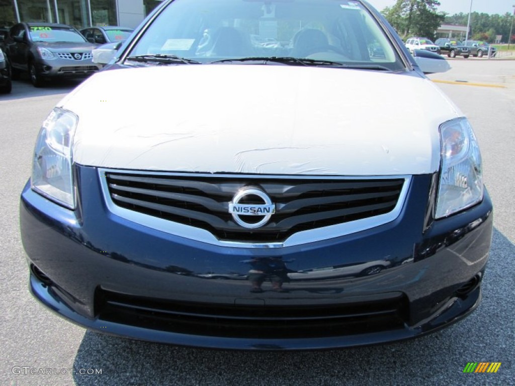 2012 Sentra 2.0 S - Blue Onyx / Charcoal photo #8