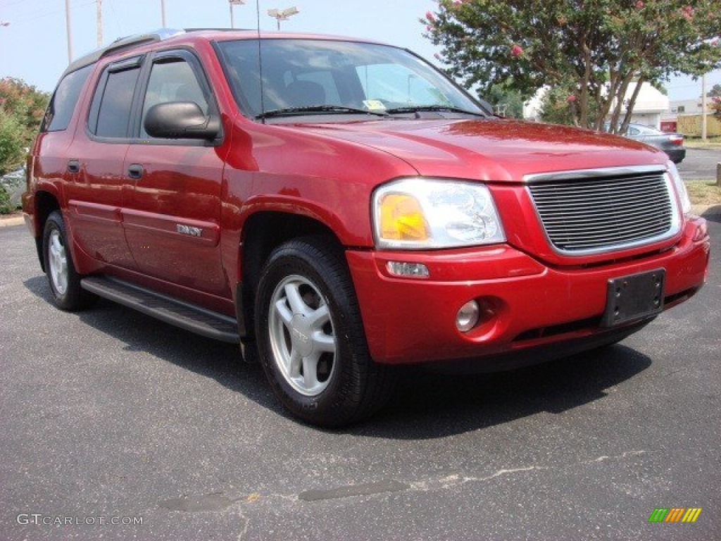 Magnetic Red Metallic GMC Envoy