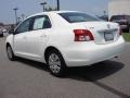 2009 Polar White Toyota Yaris S Sedan  photo #4