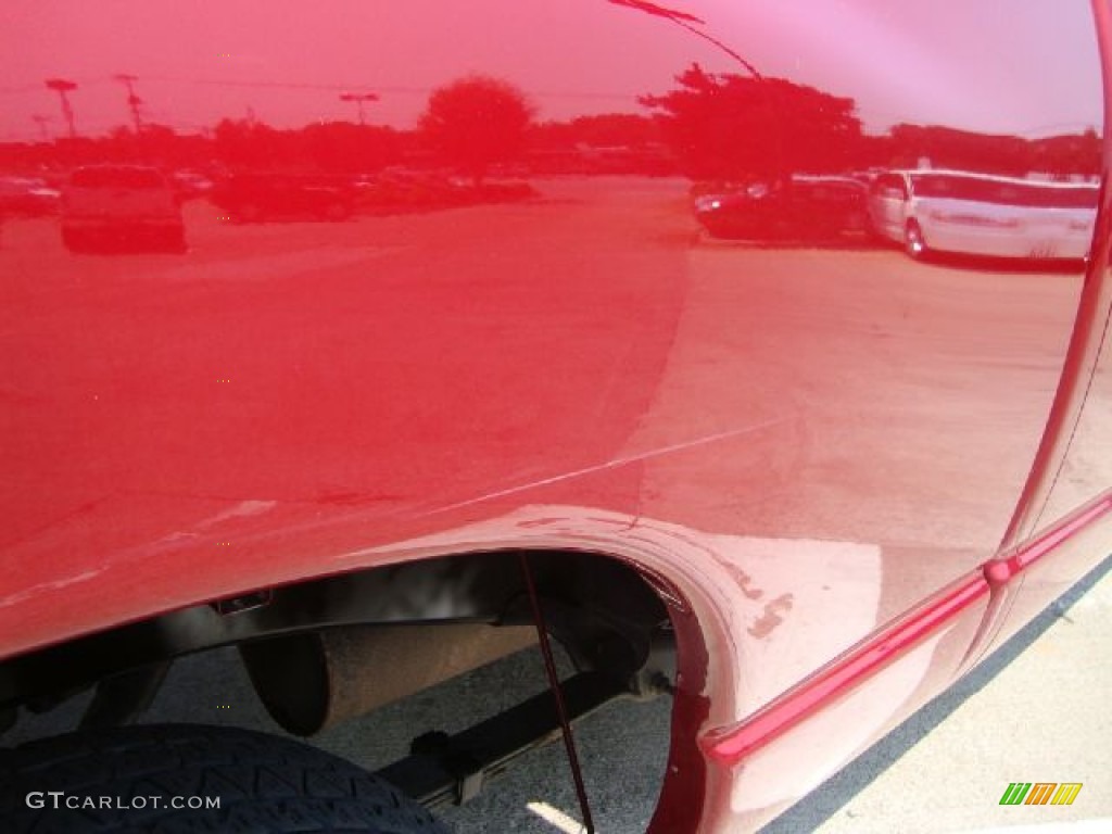 2006 Ram 1500 SLT Quad Cab - Inferno Red Crystal Pearl / Medium Slate Gray photo #35