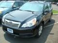 2011 Crystal Black Silica Subaru Outback 2.5i Wagon  photo #1