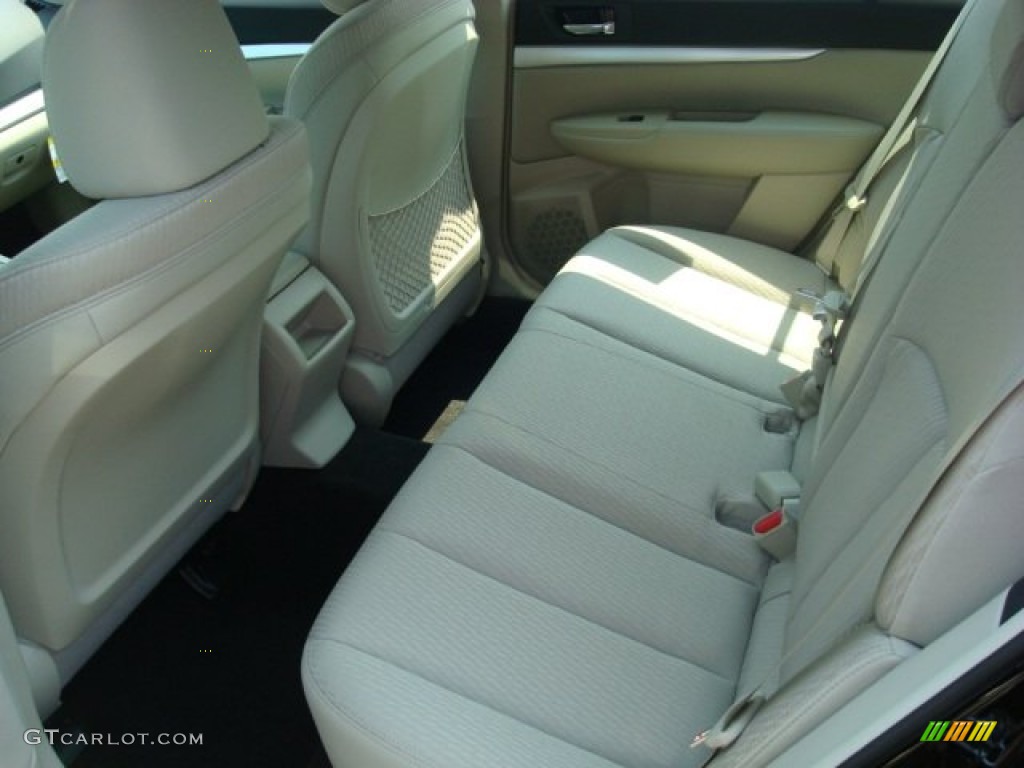 2011 Outback 2.5i Wagon - Crystal Black Silica / Warm Ivory photo #3