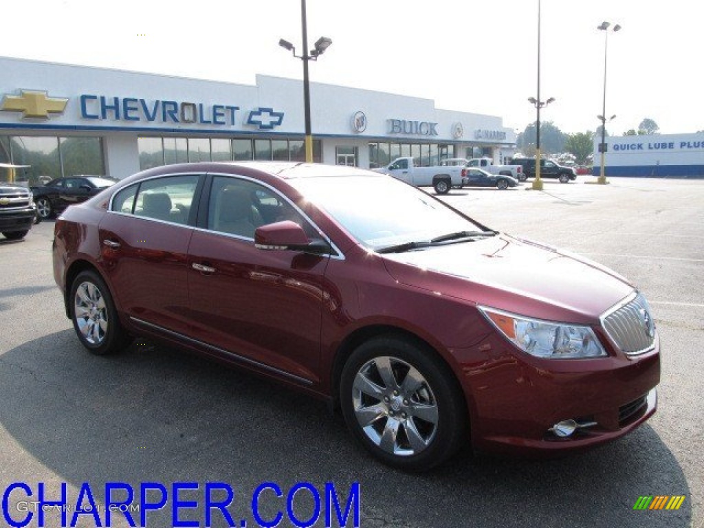 2011 LaCrosse CXL AWD - Red Jewel Tintcoat / Cocoa/Cashmere photo #1
