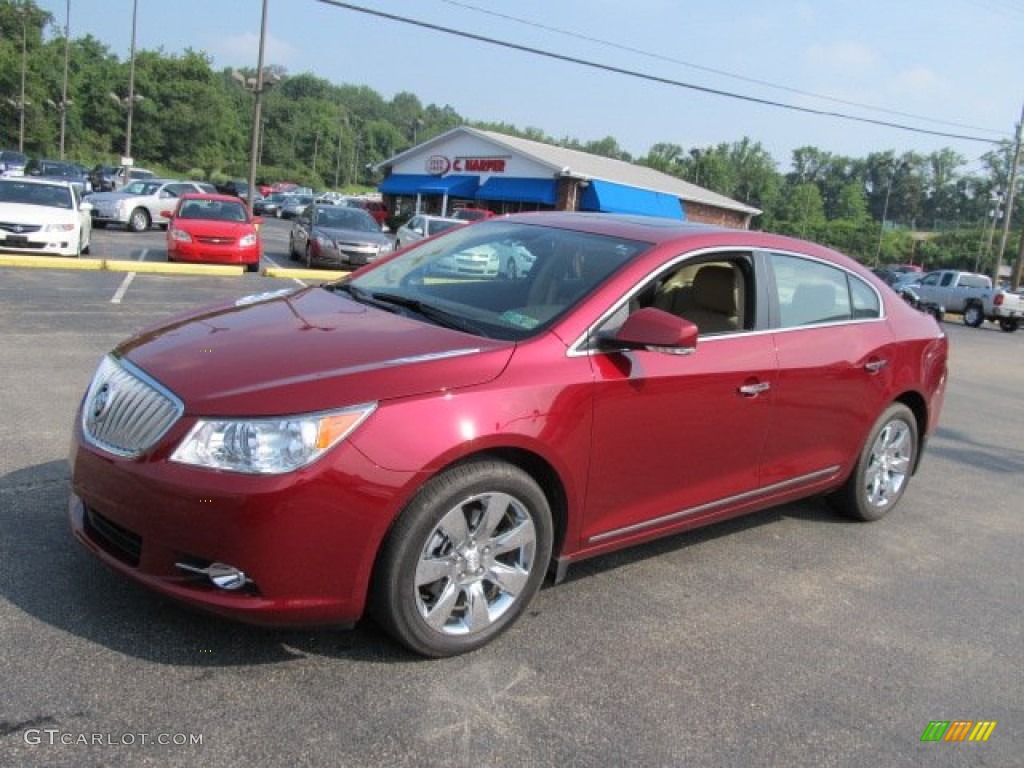 2011 LaCrosse CXL AWD - Red Jewel Tintcoat / Cocoa/Cashmere photo #5