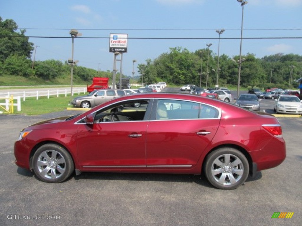 2011 LaCrosse CXL AWD - Red Jewel Tintcoat / Cocoa/Cashmere photo #6
