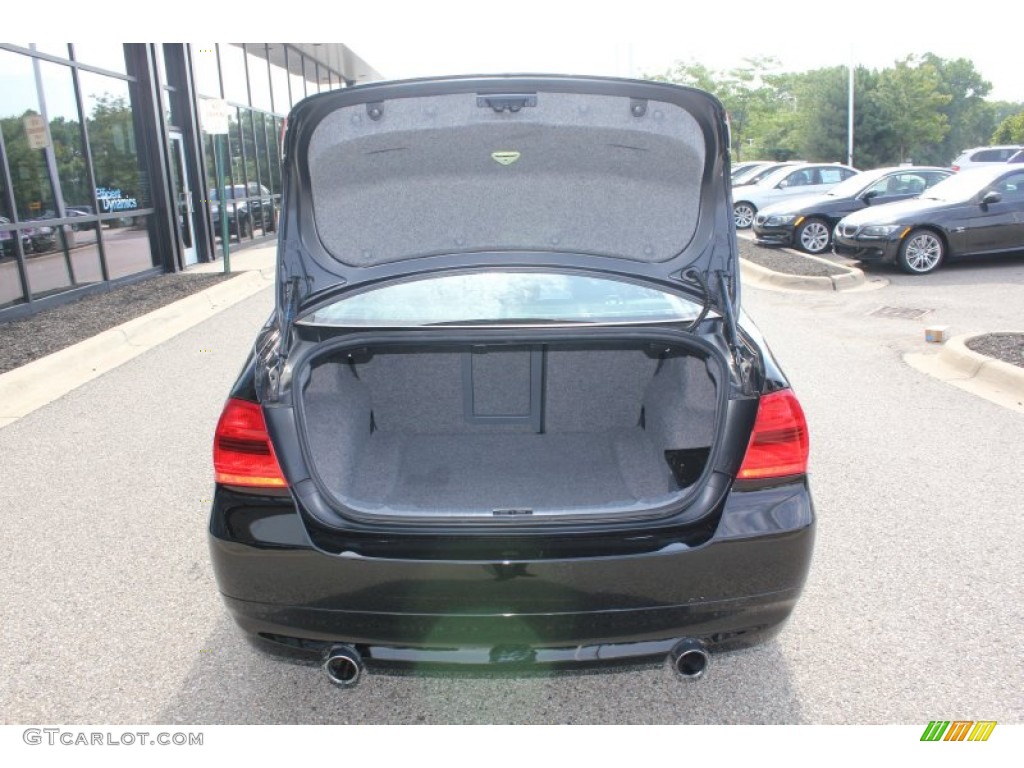 2008 3 Series 335xi Sedan - Jet Black / Black Dakota Leather photo #14