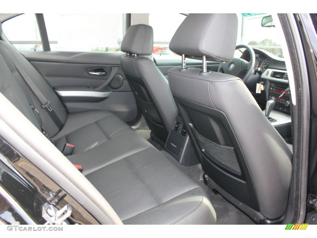 2008 3 Series 335xi Sedan - Jet Black / Black Dakota Leather photo #15