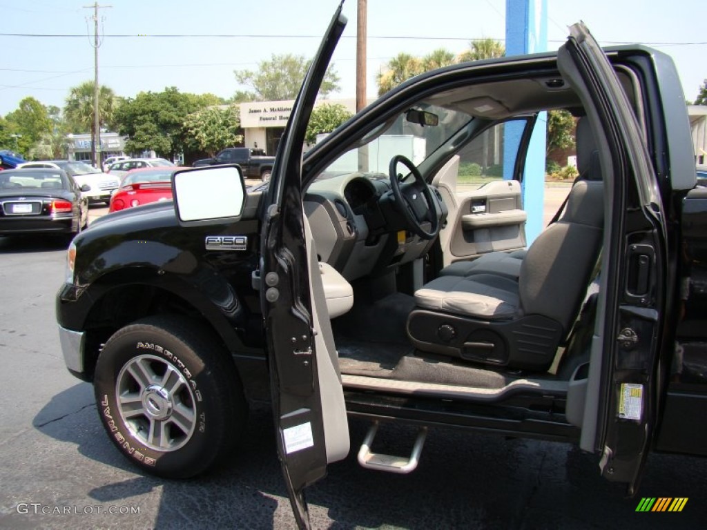 Medium/Dark Flint Interior 2008 Ford F150 STX Regular Cab 4x4 Photo #52070495