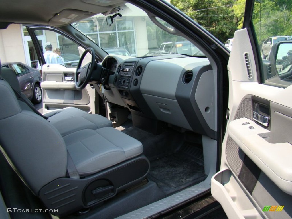 Medium/Dark Flint Interior 2008 Ford F150 STX Regular Cab 4x4 Photo #52070510