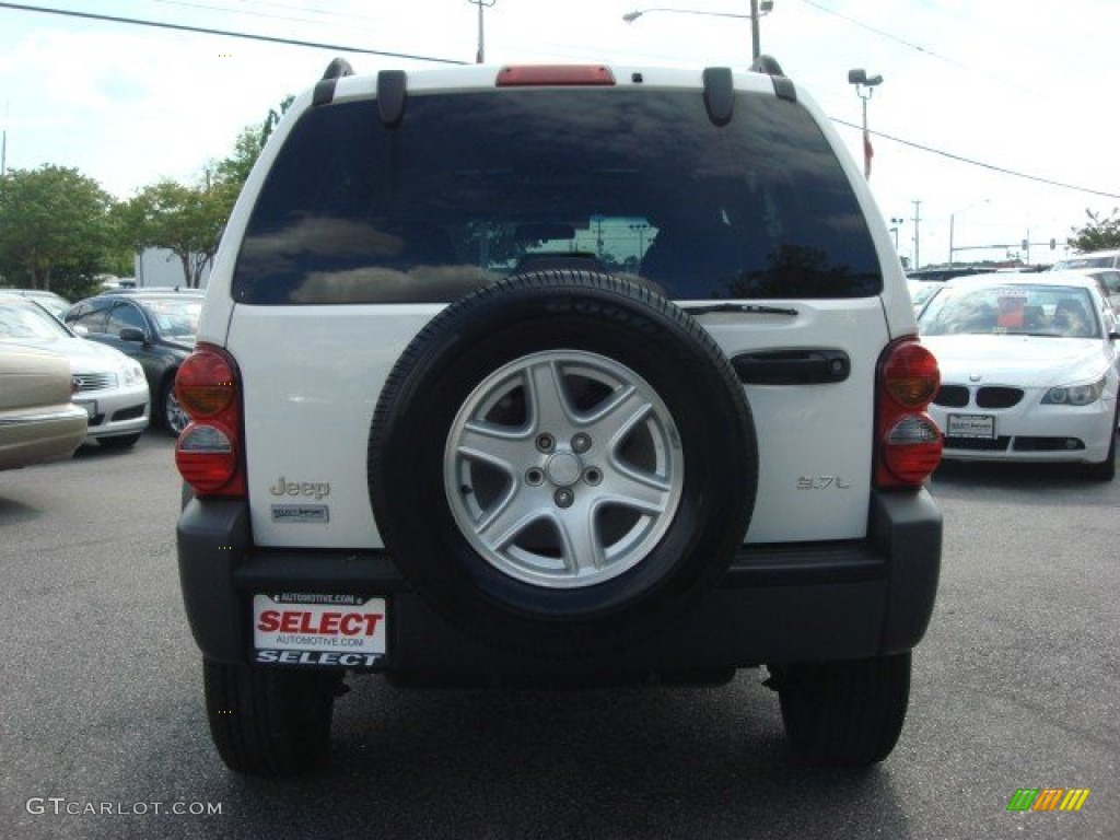 2002 Liberty Sport - Stone White / Dark Slate Gray photo #5