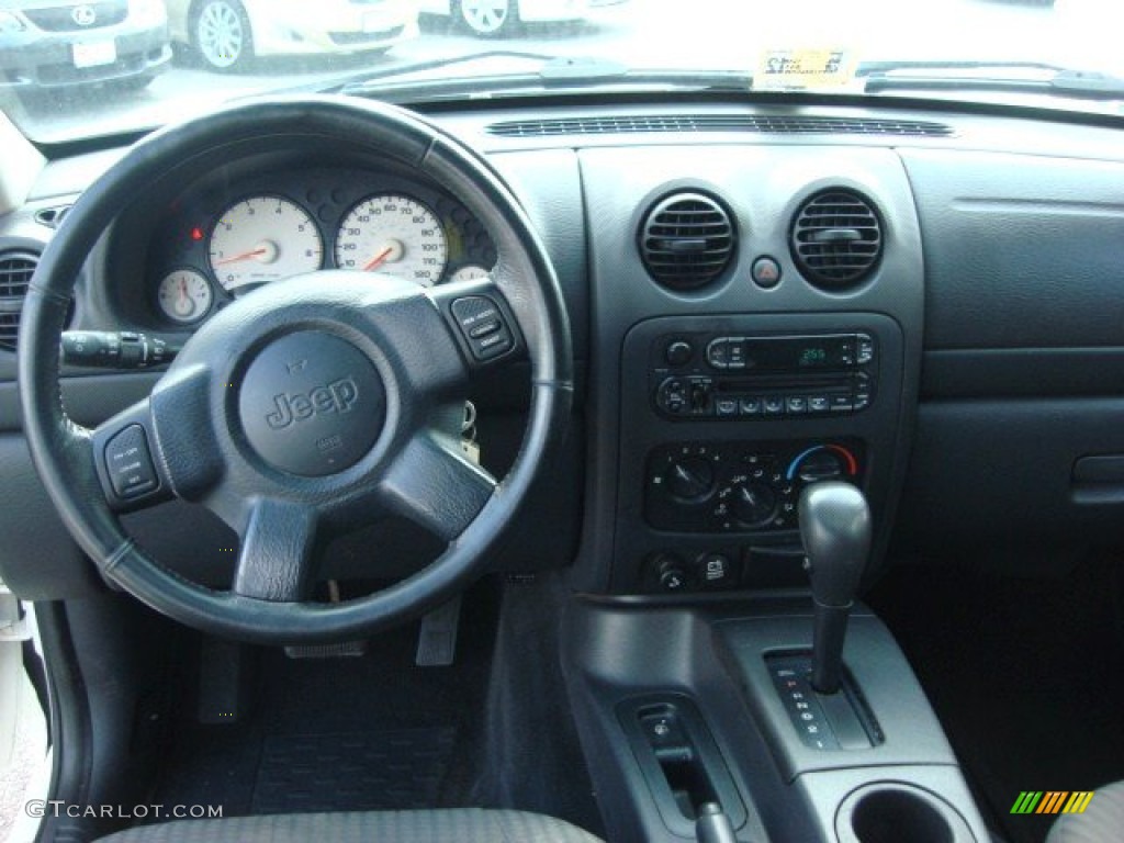 2002 Jeep Liberty Sport Dark Slate Gray Dashboard Photo #52070966