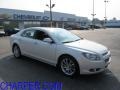 White Diamond Tricoat - Malibu LTZ Sedan Photo No. 1