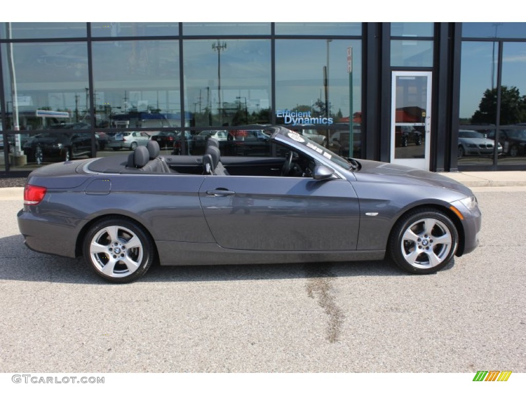 2008 3 Series 328i Convertible - Sparkling Graphite Metallic / Black photo #12