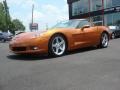 2007 Atomic Orange Metallic Chevrolet Corvette Coupe  photo #2