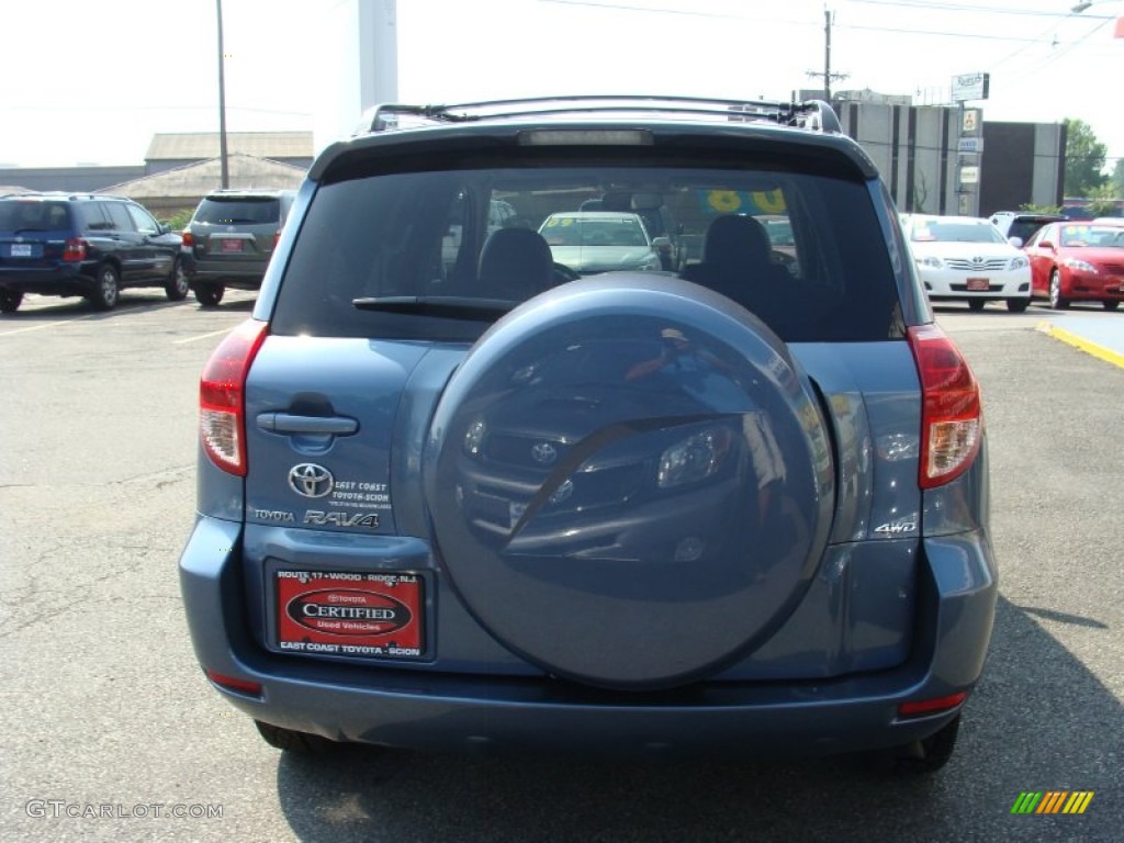 2008 RAV4 Limited 4WD - Pacific Blue Metallic / Ash photo #5
