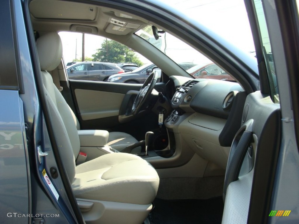2008 RAV4 Limited 4WD - Pacific Blue Metallic / Ash photo #8