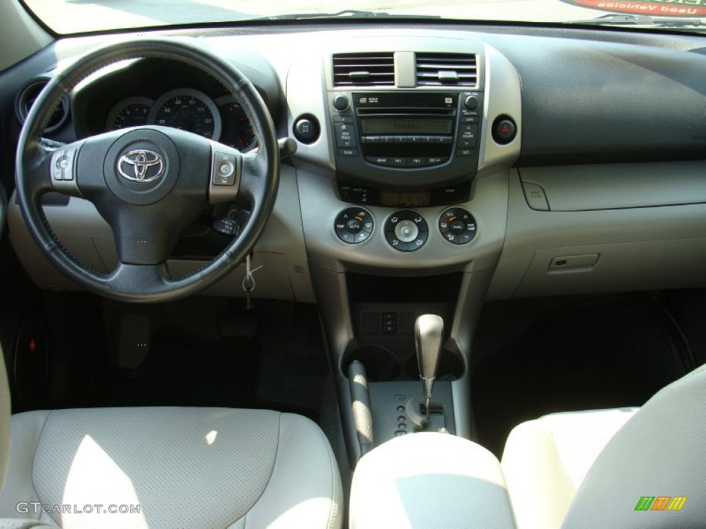 2008 RAV4 Limited 4WD - Pacific Blue Metallic / Ash photo #9