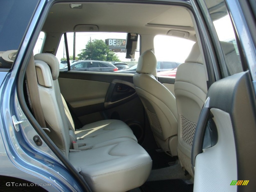 2008 RAV4 Limited 4WD - Pacific Blue Metallic / Ash photo #12