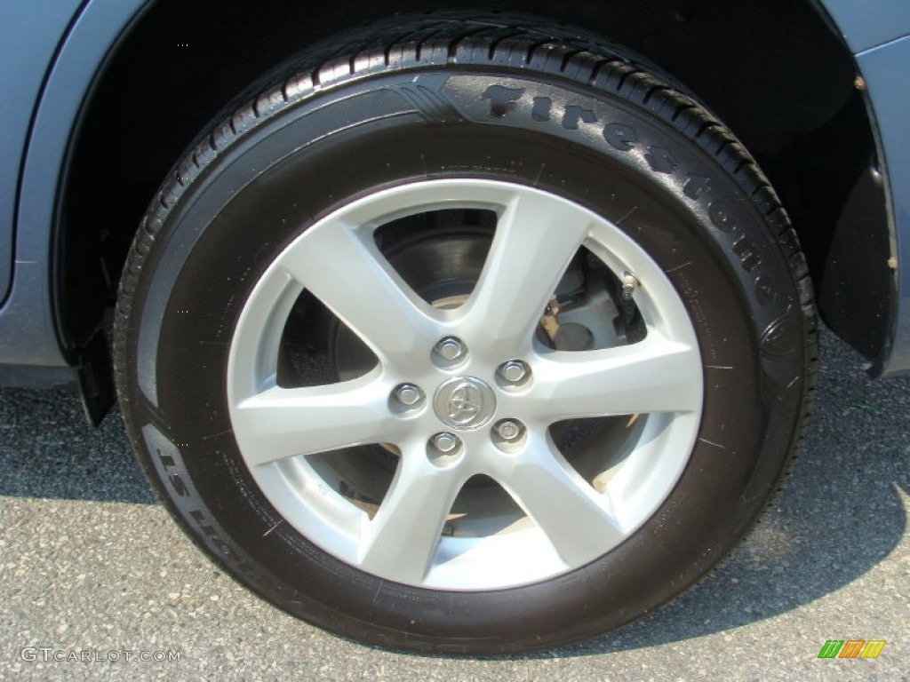 2008 RAV4 Limited 4WD - Pacific Blue Metallic / Ash photo #14