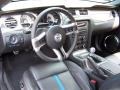 Charcoal Black/Grabber Blue Interior Photo for 2011 Ford Mustang #52072784