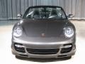 2008 Slate Grey Metallic Porsche 911 Turbo Cabriolet  photo #4