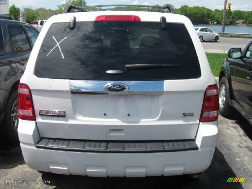 2012 Escape Limited 4WD - White Suede / Charcoal Black photo #3