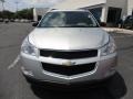 2011 Silver Ice Metallic Chevrolet Traverse LS AWD  photo #2