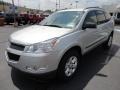 2011 Silver Ice Metallic Chevrolet Traverse LS AWD  photo #3