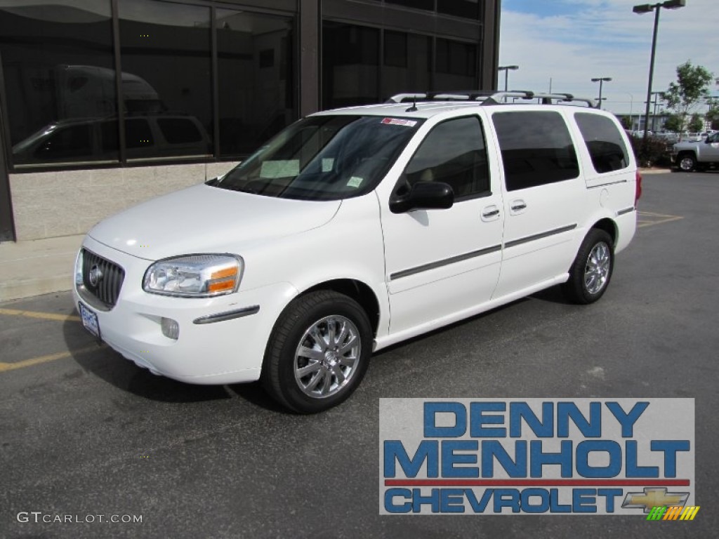 Frost White Metallic Buick Terraza