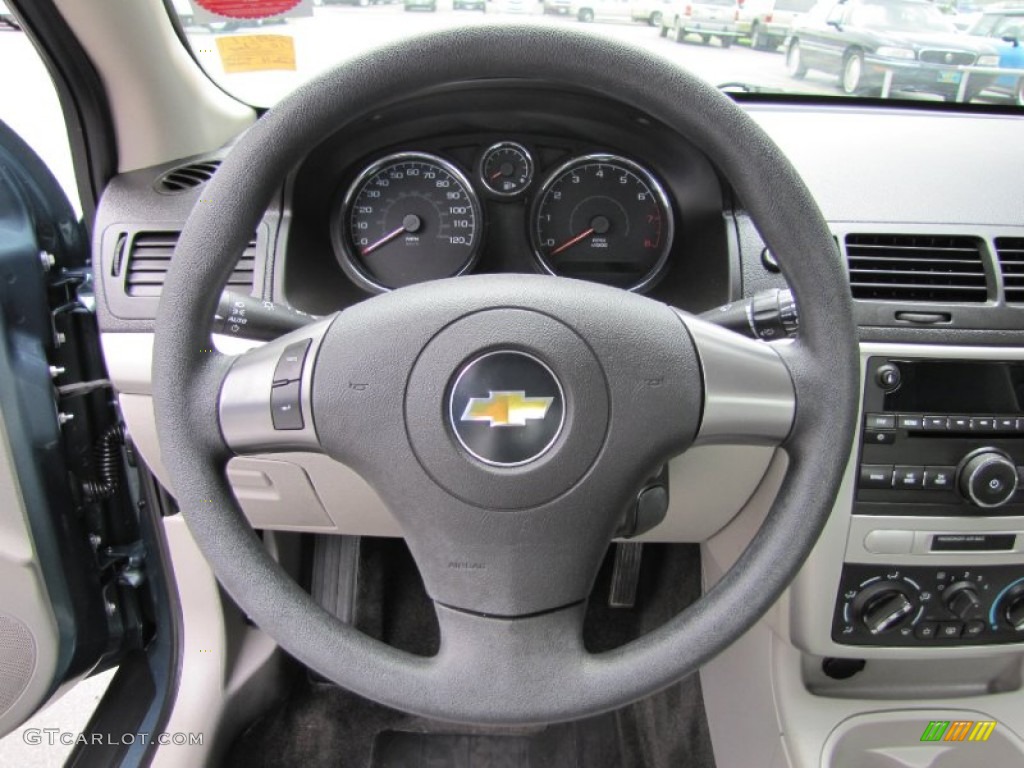 2010 Chevrolet Cobalt XFE Coupe Gray Steering Wheel Photo #52074257