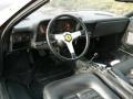 1976 Ferrari 365 GT4 Black Interior Prime Interior Photo