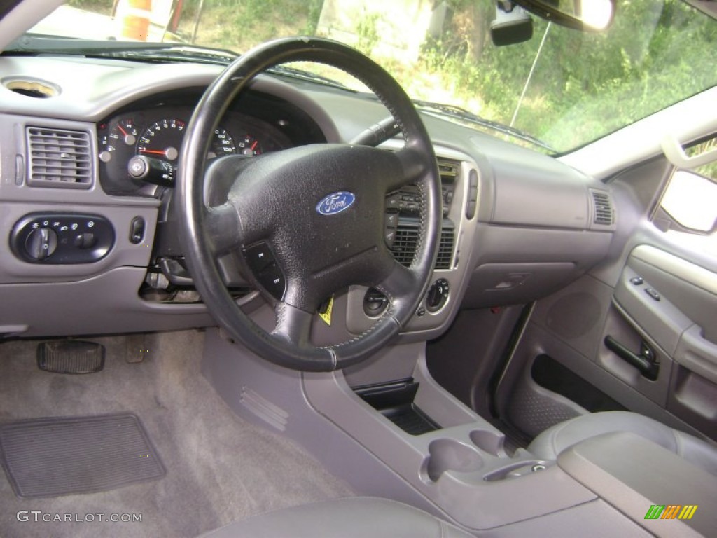 Graphite Grey Interior 2003 Ford Explorer XLT 4x4 Photo #52074557