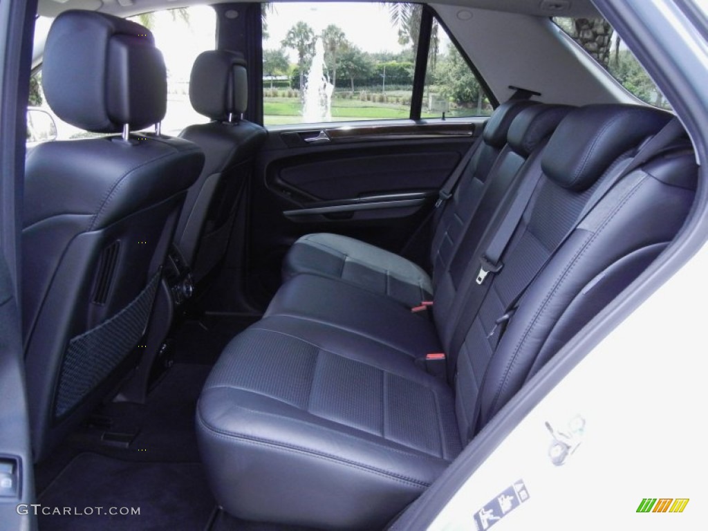 Black Interior 2008 Mercedes-Benz ML 63 AMG 4Matic Photo #52074620