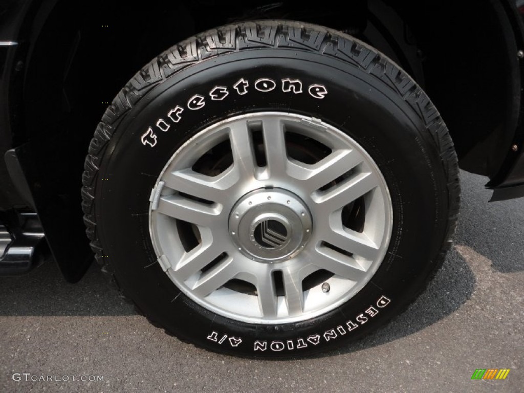 2004 Mercury Mountaineer V8 Premier AWD Wheel Photo #52075472