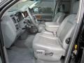 2007 Brilliant Black Crystal Pearl Dodge Ram 3500 Laramie Quad Cab 4x4  photo #3