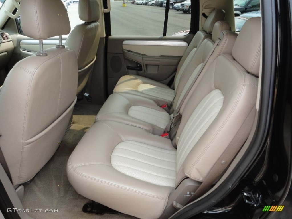 Medium Dark Parchment Interior 2004 Mercury Mountaineer V8 Premier AWD Photo #52075535