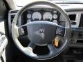 Medium Slate Gray 2007 Dodge Ram 2500 SLT Mega Cab 4x4 Steering Wheel