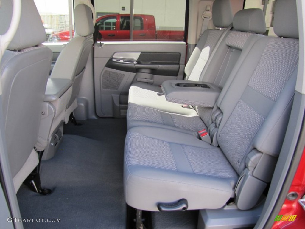 Medium Slate Gray Interior 2007 Dodge Ram 2500 SLT Mega Cab 4x4 Photo #52076336