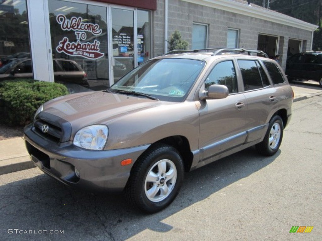 2005 Santa Fe GLS 4WD - Mocha Frost Beige / Beige photo #1