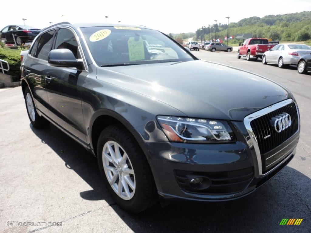 Meteor Grey Pearl Effect 2010 Audi Q5 3.2 quattro Exterior Photo #52076624
