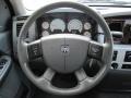 Medium Slate Gray 2008 Dodge Ram 3500 SLT Quad Cab 4x4 Steering Wheel