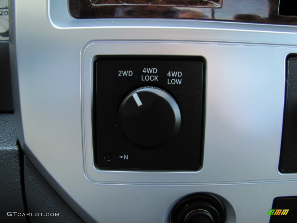 2008 Dodge Ram 3500 SLT Quad Cab 4x4 Controls Photo #52076756