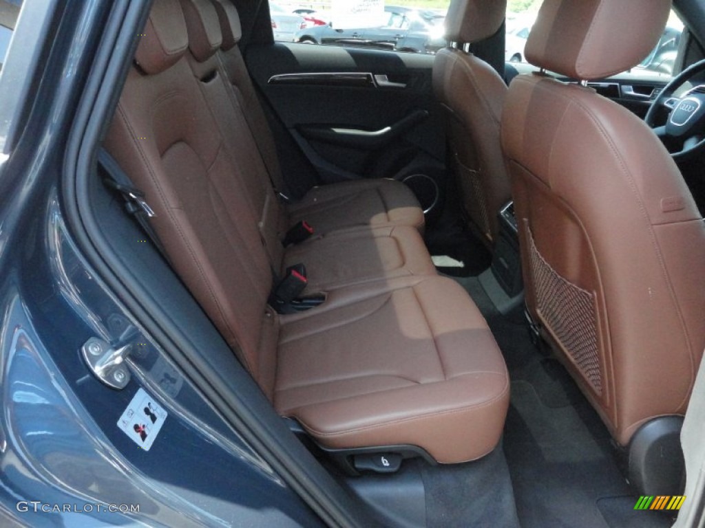 Cinnamon Brown Interior 2010 Audi Q5 3.2 quattro Photo #52076774