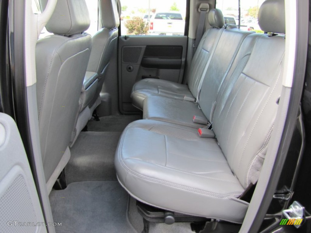 Medium Slate Gray Interior 2008 Dodge Ram 3500 SLT Quad Cab 4x4 Photo #52076879