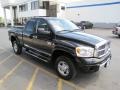 2008 Brilliant Black Crystal Pearl Dodge Ram 3500 SLT Quad Cab 4x4  photo #30