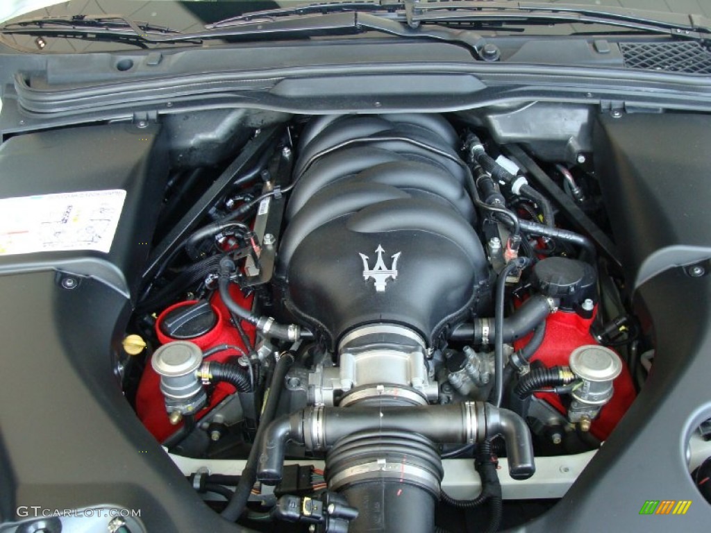 2010 Maserati GranTurismo Convertible GranCabrio 4.7 Liter DOHC 32-Valve VVT V8 Engine Photo #52077164