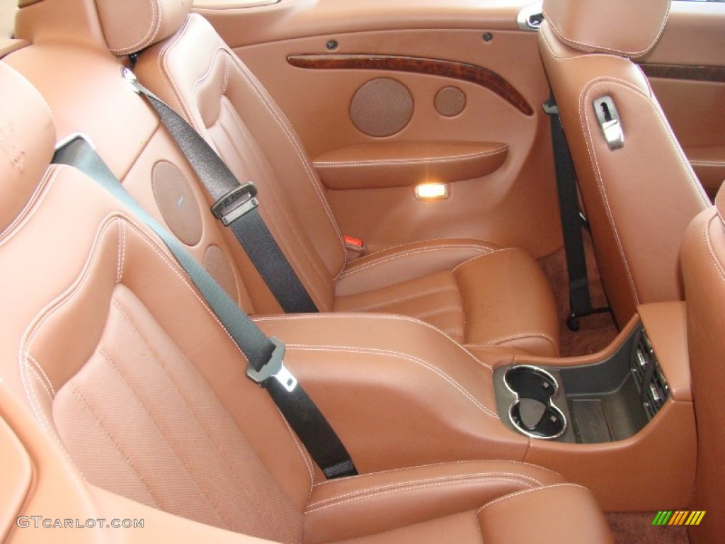 Marrone Corniola Interior 2010 Maserati GranTurismo Convertible GranCabrio Photo #52077197