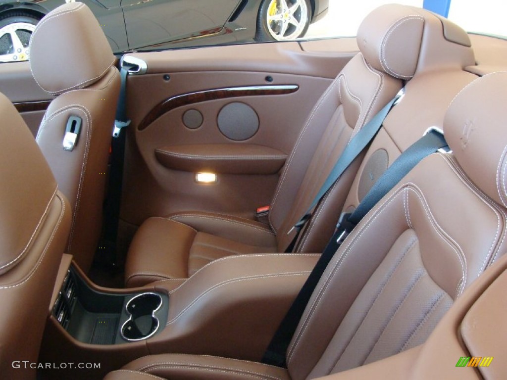 Marrone Corniola Interior 2010 Maserati GranTurismo Convertible GranCabrio Photo #52077296