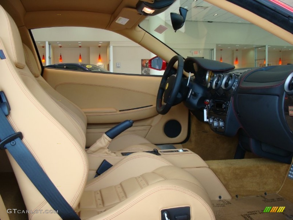 Beige Interior 2008 Ferrari F430 Coupe F1 Photo #52077707
