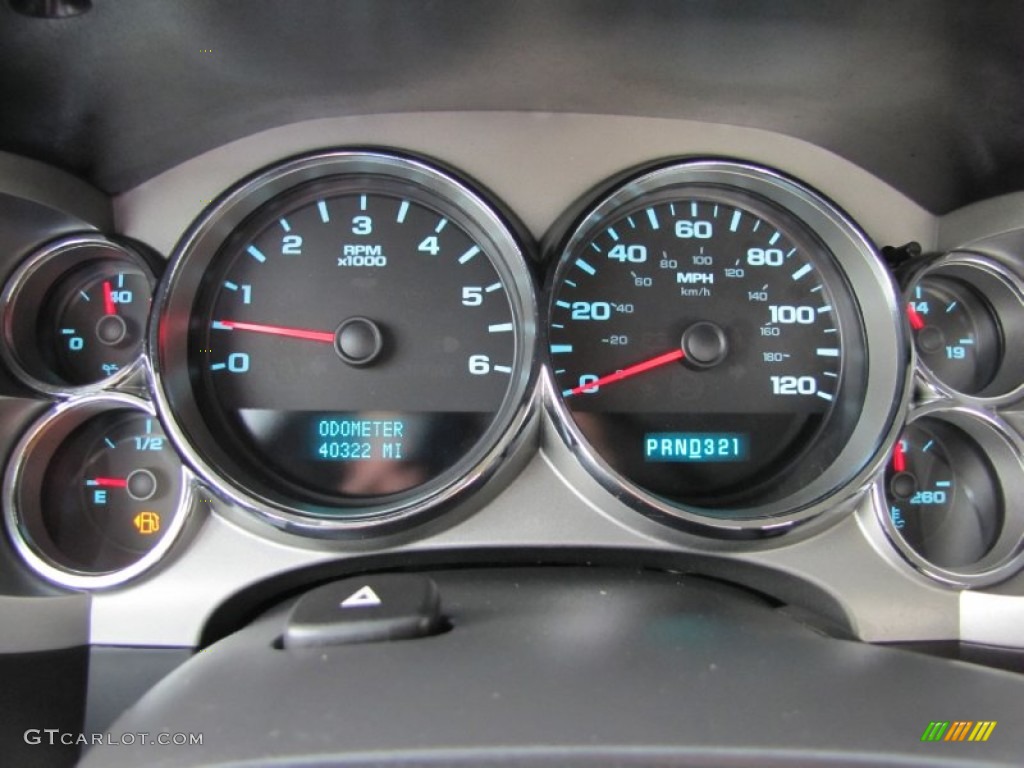 2008 GMC Sierra 1500 SLE Extended Cab 4x4 Gauges Photos